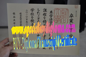 Buy fake RyuKoku University Diploma