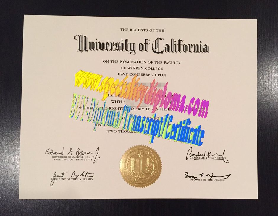 Buy mUniversity of California, San Diego Diploma Online