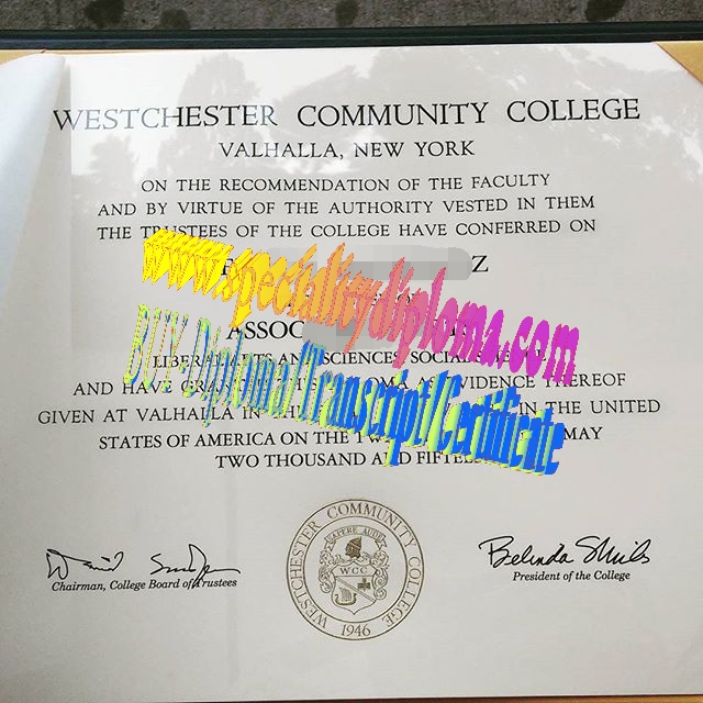 Buy mWestchester Community College Diploma Online