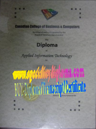 Fake Canadian College of Business  Computers Diploma Makers