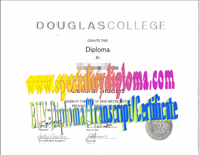 Fake DouglasCollege Diploma Makers