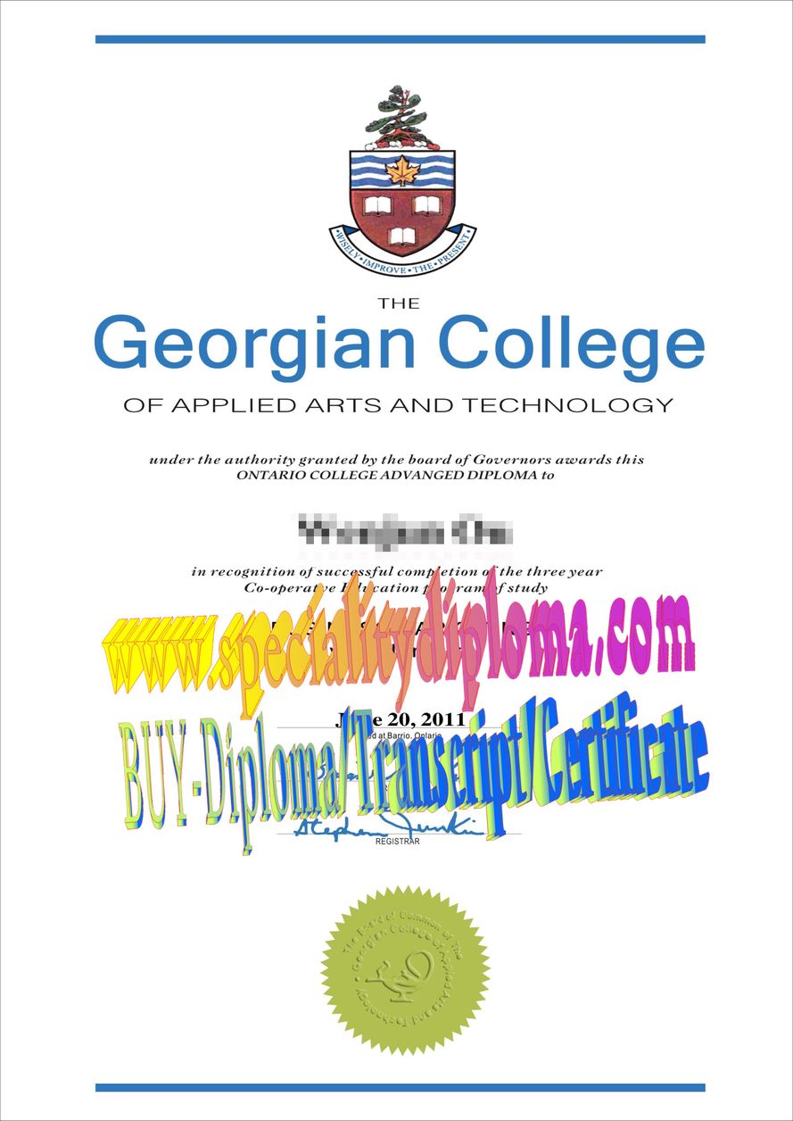 Fake Georgian College Diploma Makers