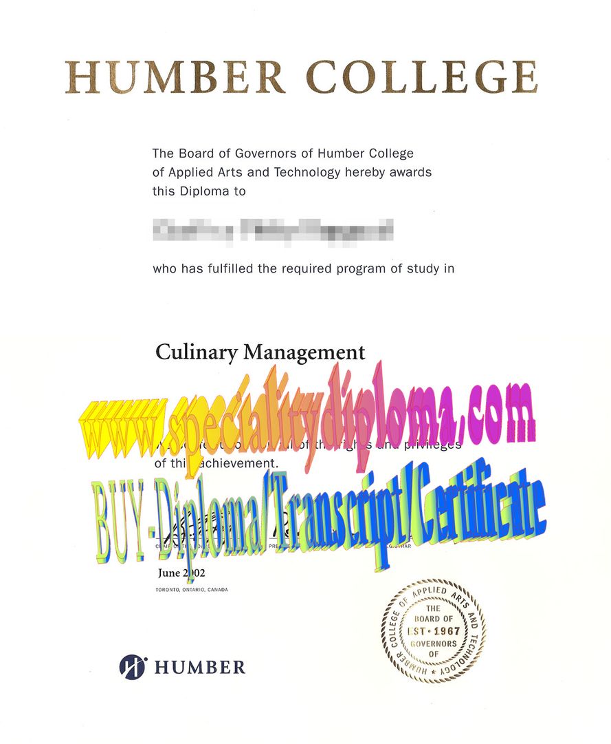 Fake Humber College Diploma Makers