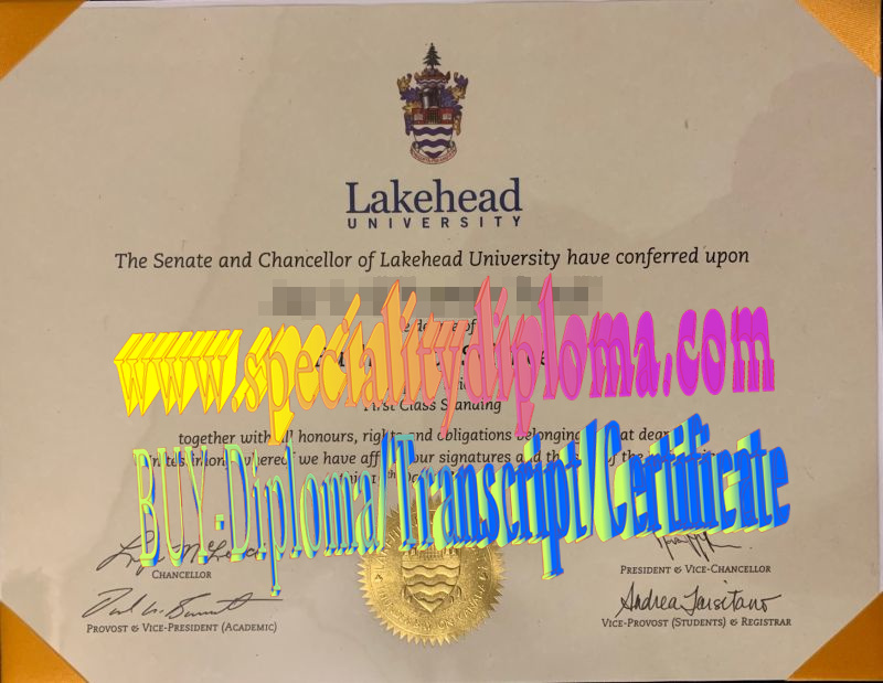 Fake Lakehead University Diploma Makers