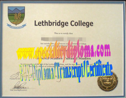 Fake Lethbridge College Diploma Makers