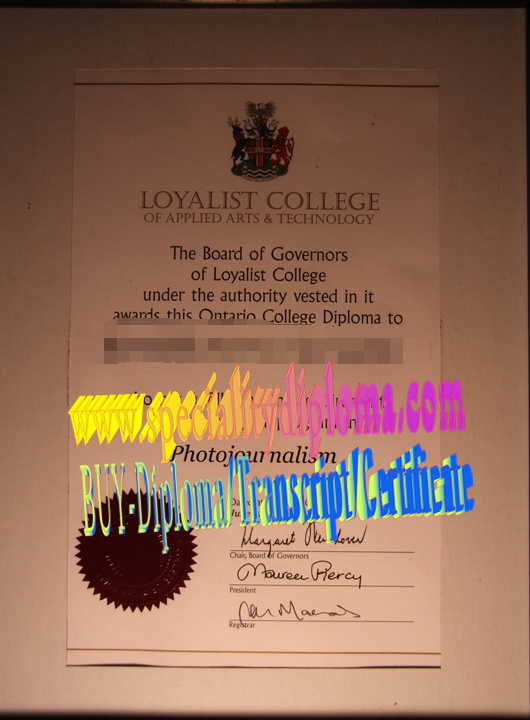 Fake Loyalist College of Applied Arts and Technology Diploma Makers