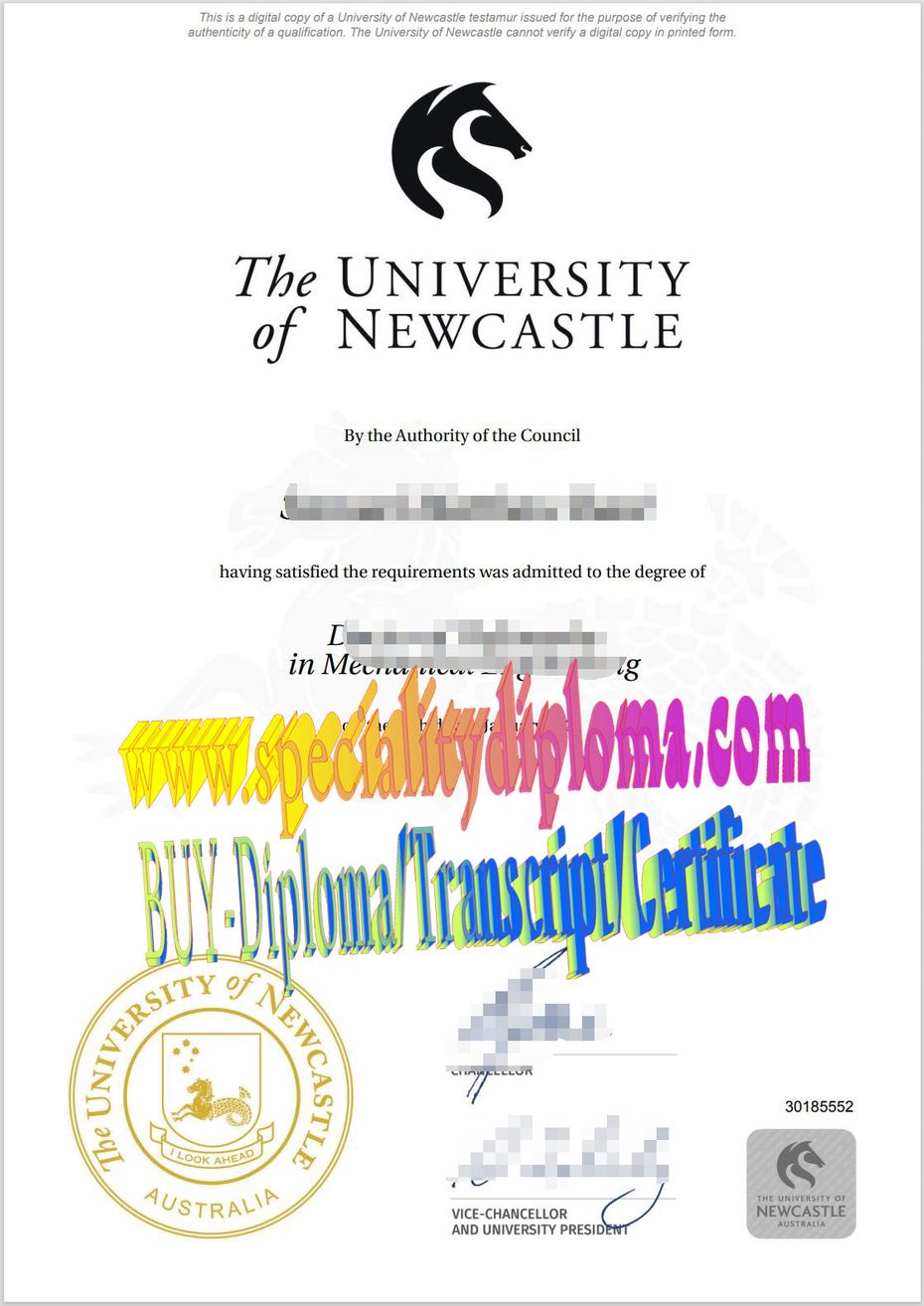 Fake Newcastle University Diploma Degree