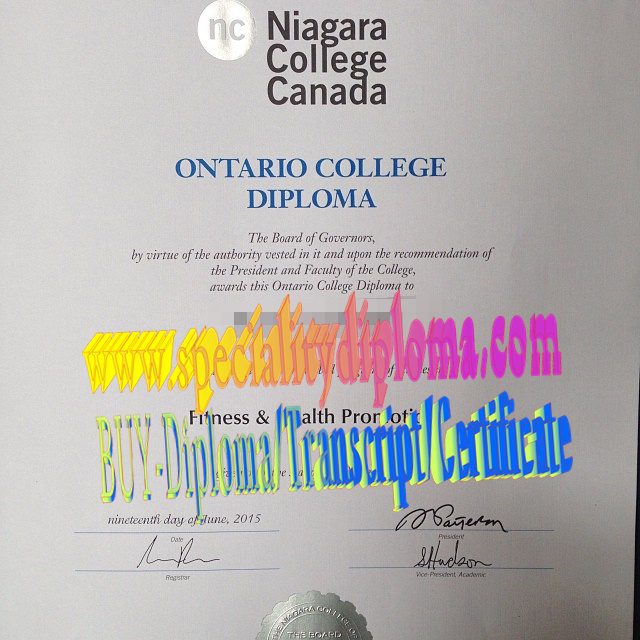 Fake Niagara College Diploma Makers