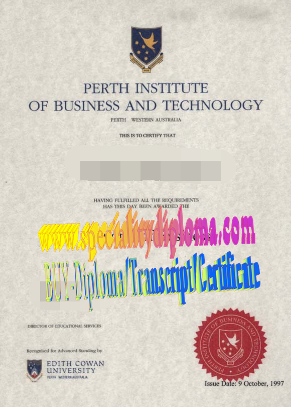 Fake Perth Institute of Business and Technology Diploma Degree