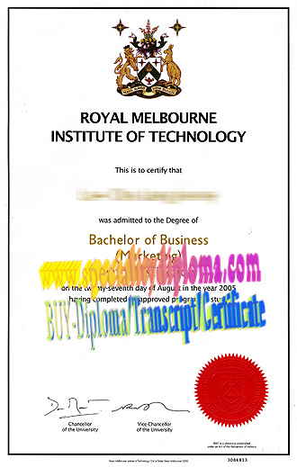 Fake RMIT University Diploma Degree