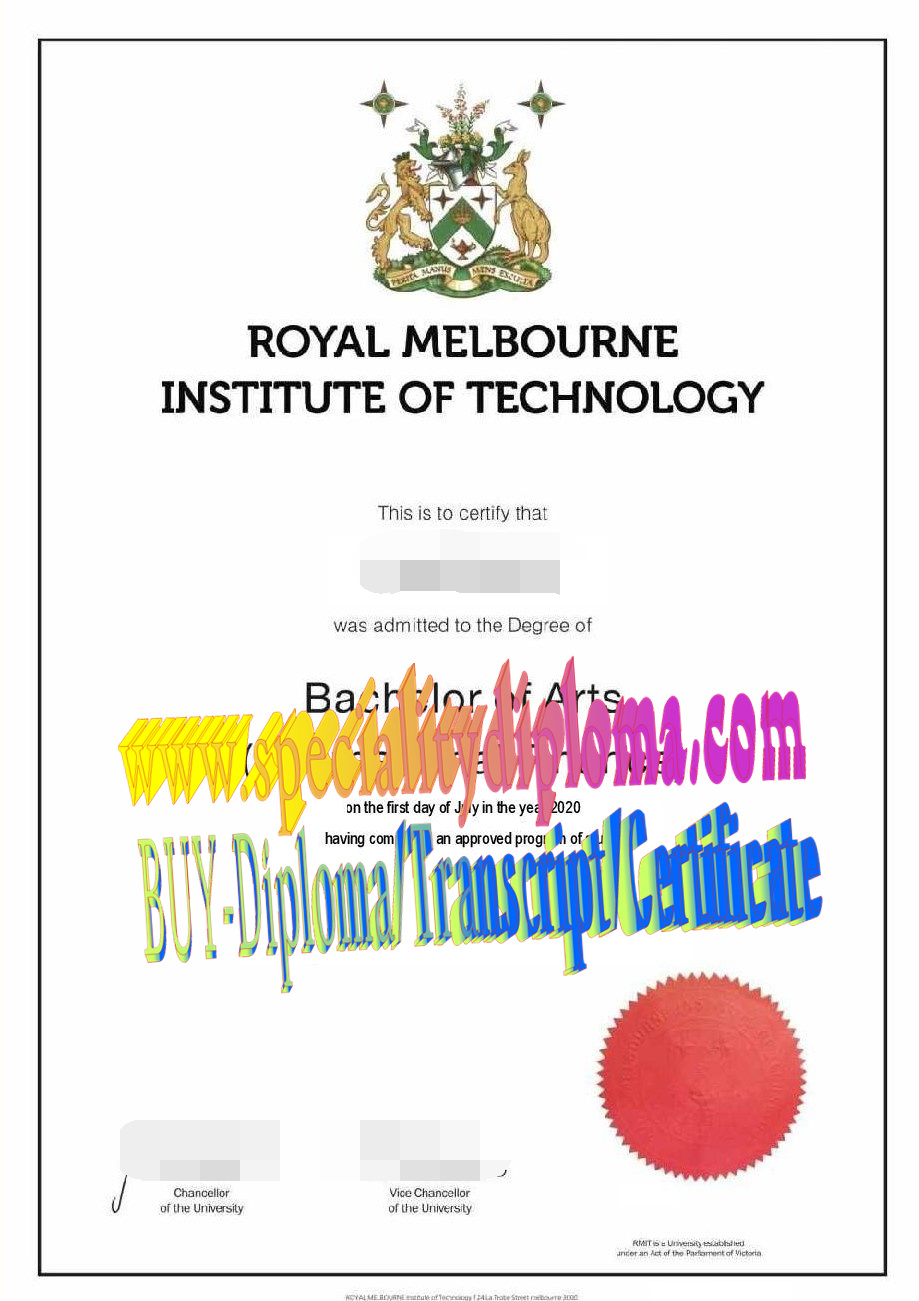 Fake Royal Melbourne Institute of Technology Diploma Degree