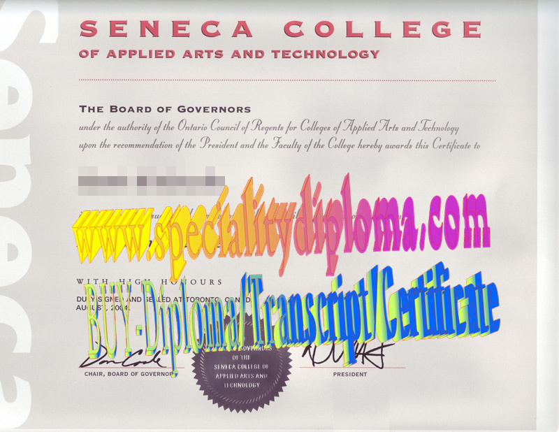 Fake Seneca College Diploma Makers