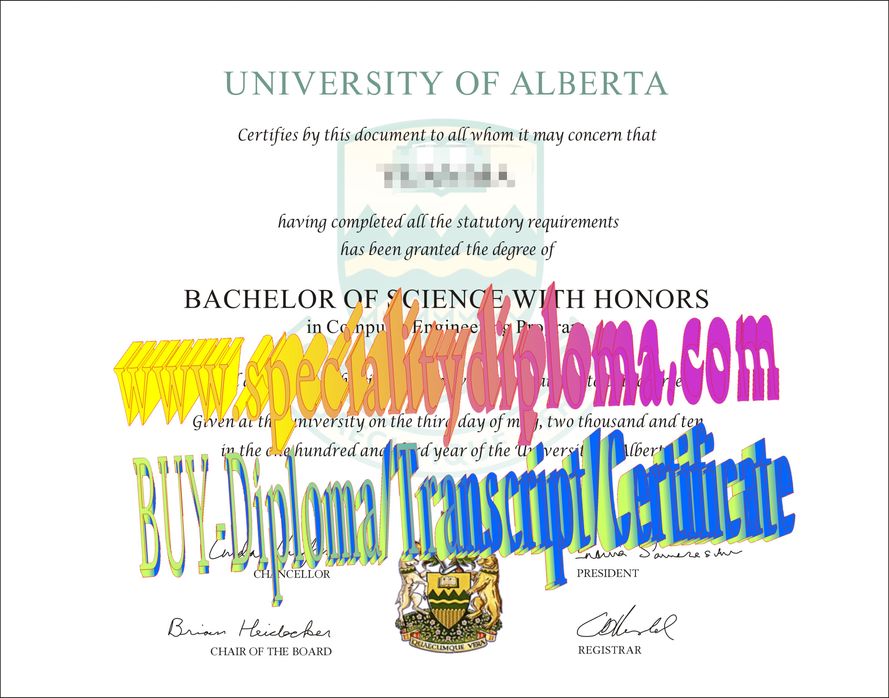 Fake University of Alberta Diploma Makers