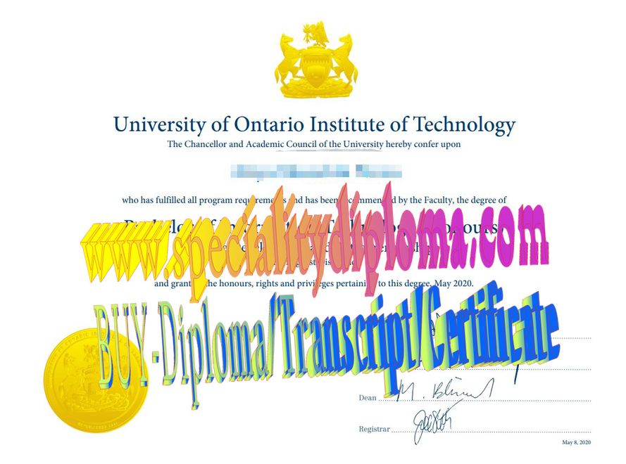 Fake University of Ontario Institute of Technology Diploma Makers