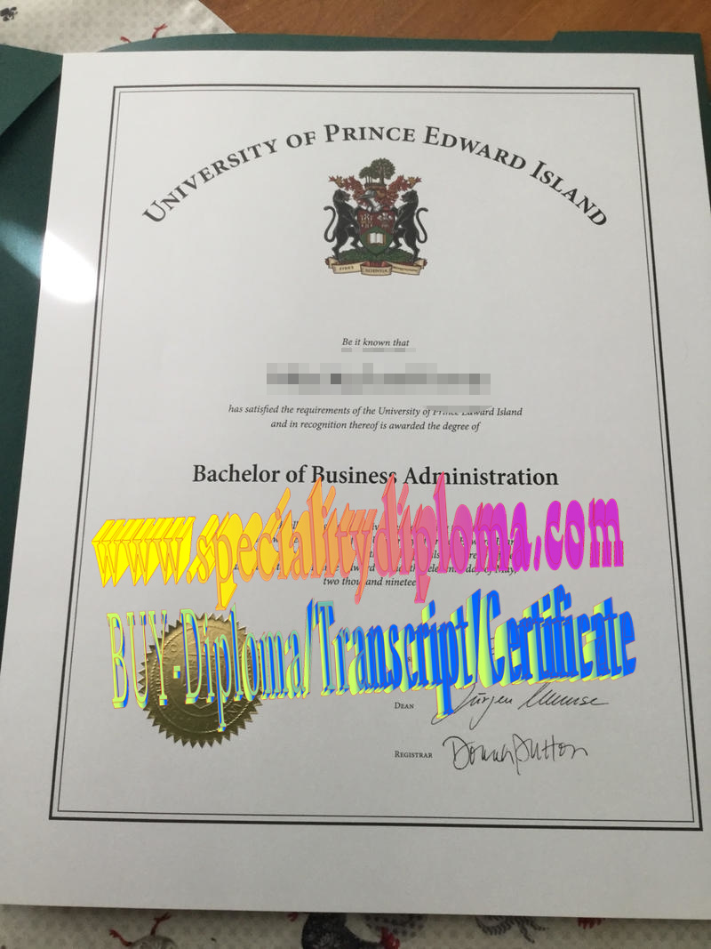 Fake University of Prince Edward Island Diploma Makers