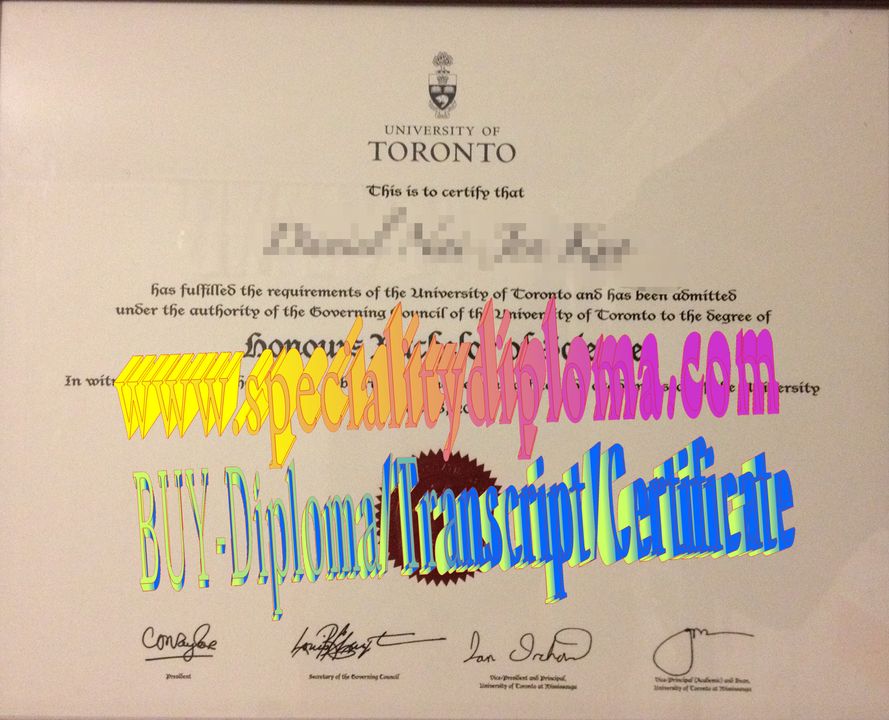 Fake University of Toronto Mississauga Diploma Makers