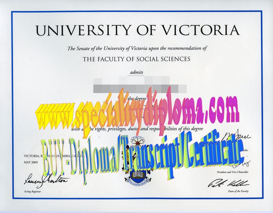 Fake University of Victoria Diploma Makers