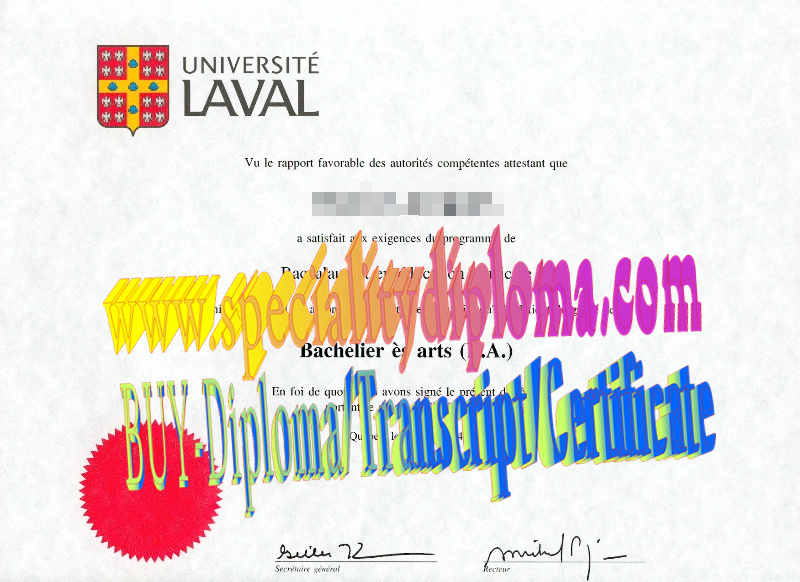 Fake Université Laval Diploma Makers