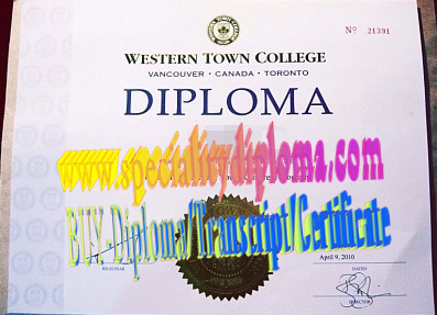 Fake Western Town College Diploma Makers