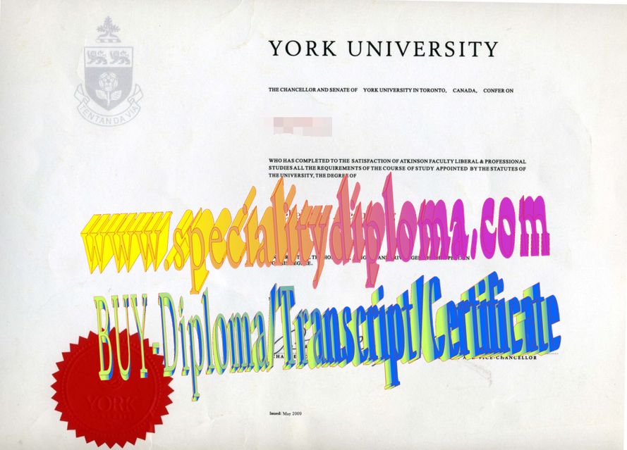 Fake York University Diploma Makers