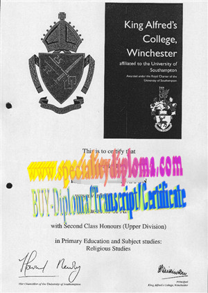 How Buy King Alfreds College winchester Diploma Degree