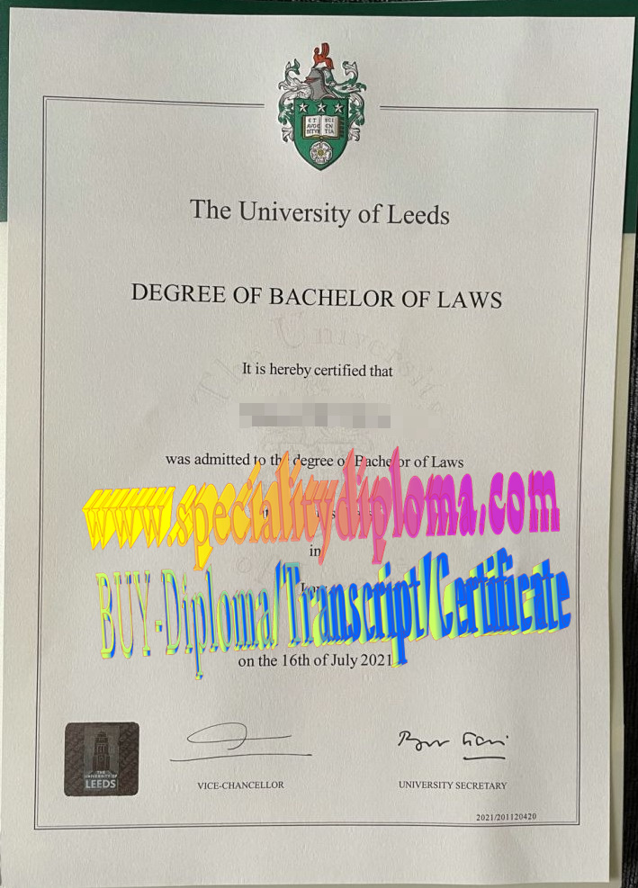 How Buy University of Leeds Diploma Degree