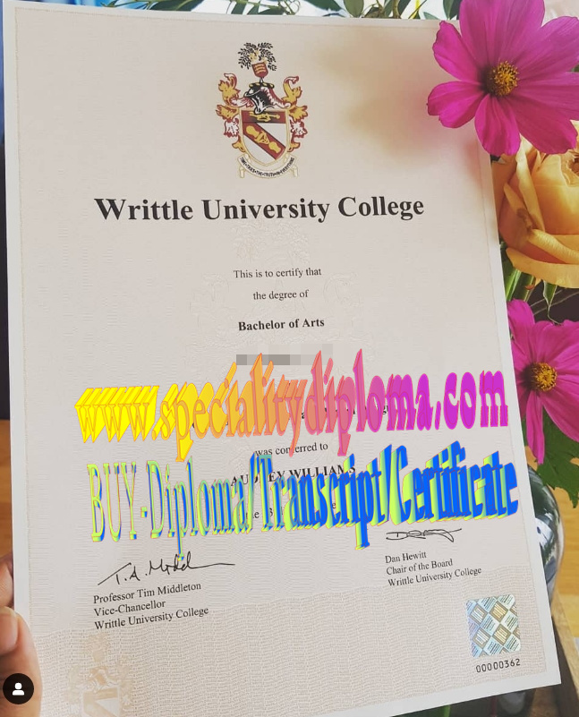 How Buy Writtle University College Diploma Degree