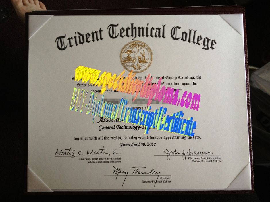 Make fake Trident Technical College Diploma