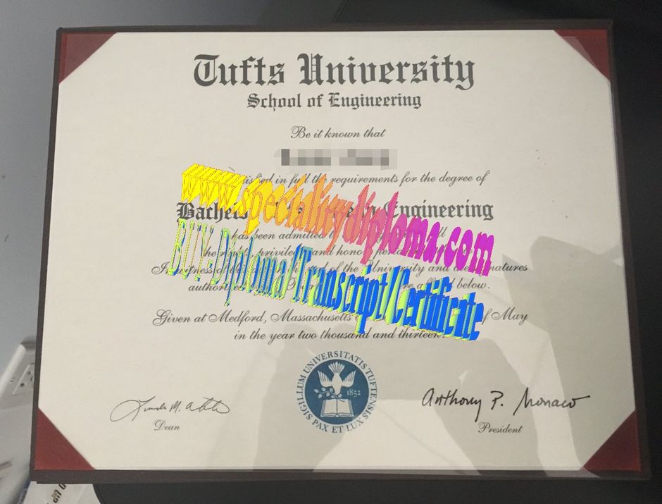 Make fake Tufts University Diploma