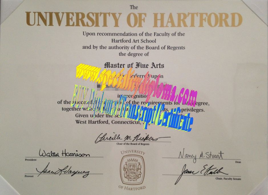 Make fake University of Hartford Diploma