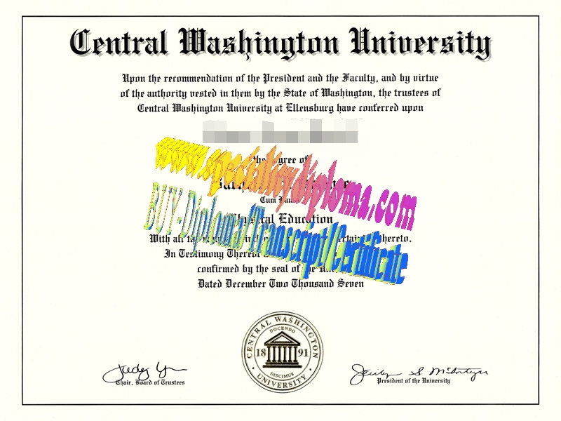 Make fake University of Washington (2) Diploma