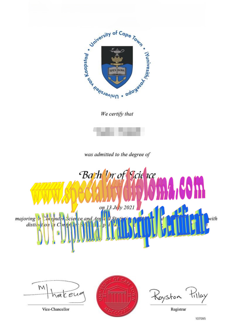 where to order fake University of Cape Town Diploma