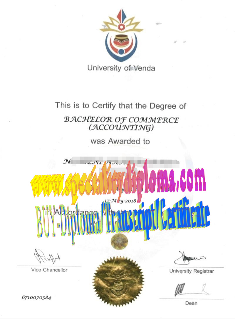 where to order fake University of Venda Diploma