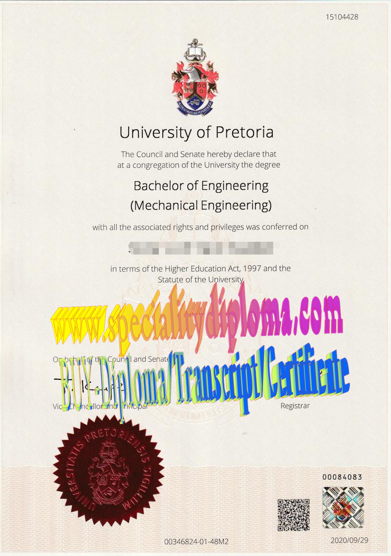 where to order fake univesrity of pretoria Diploma